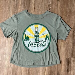 COCA-COLA Crop Top Shirt